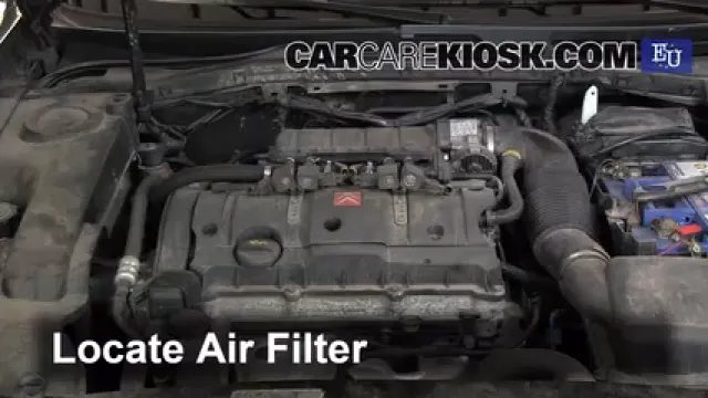 2005 Citroen Xsara SX Hatchback 1.6L 4 Cyl. Air Filter (Engine) Replace